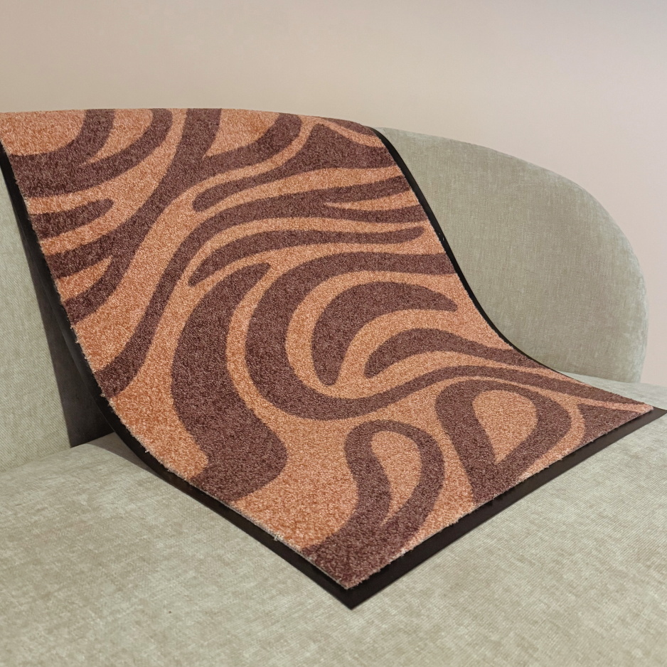 Ripple Brown - Custom Size