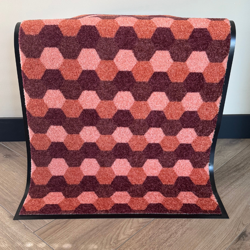 Hexa Brown - Custom Size